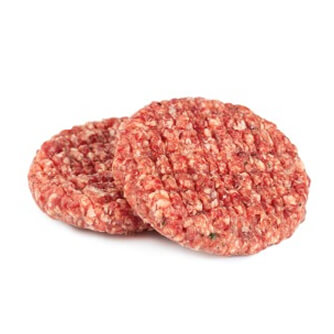 Imagen torta de 2 tortas de carne sin cocer